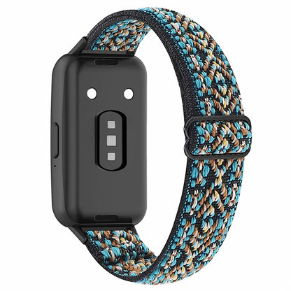 For Samsung Galaxy Fit3 Watch Strap Elastic Nylon Adjustable Smart Watch Band