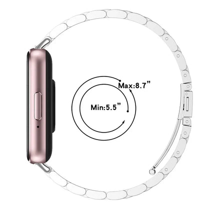 For Samsung Galaxy Fit3 Replacement Strap Quick Release Stainless Steel Watch Band