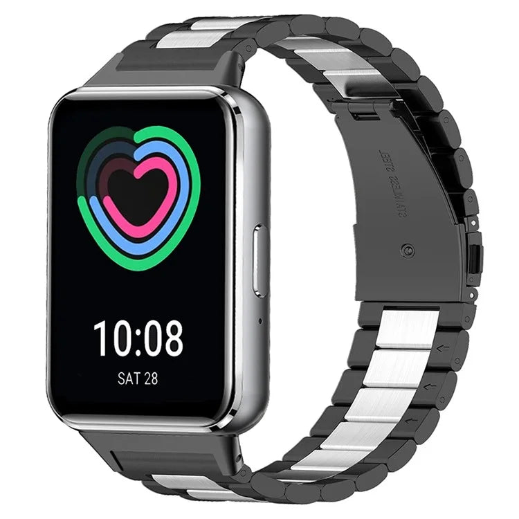For Samsung Galaxy Fit3 Quick Release Watch Strap Stainless Steel Watchband