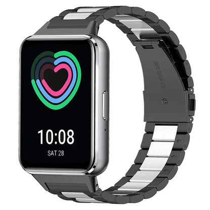 For Samsung Galaxy Fit3 Quick Release Watch Strap Stainless Steel Watchband