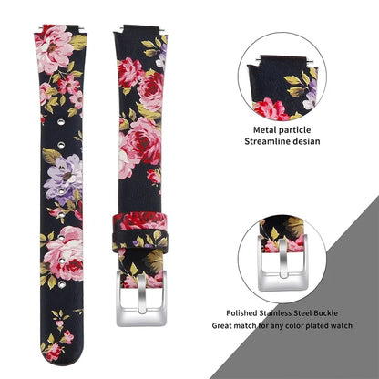 For Fitbit Inspire / Inspire HR Smart Watch Band Top-layer Cow Leather Wrist Strap