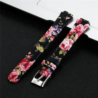 For Fitbit Inspire / Inspire HR Smart Watch Band Top-layer Cow Leather Wrist Strap