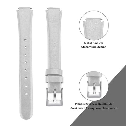 For Fitbit Inspire / Inspire HR Smart Watch Band Top-layer Cow Leather Wrist Strap