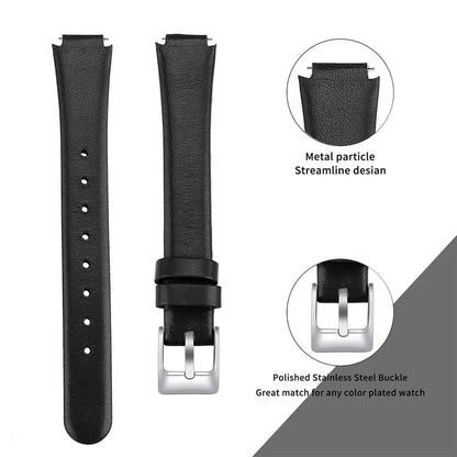 For Fitbit Inspire / Inspire HR Smart Watch Band Top-layer Cow Leather Wrist Strap
