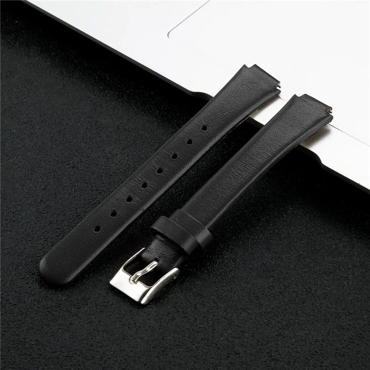 For Fitbit Inspire / Inspire HR Smart Watch Band Top-layer Cow Leather Wrist Strap