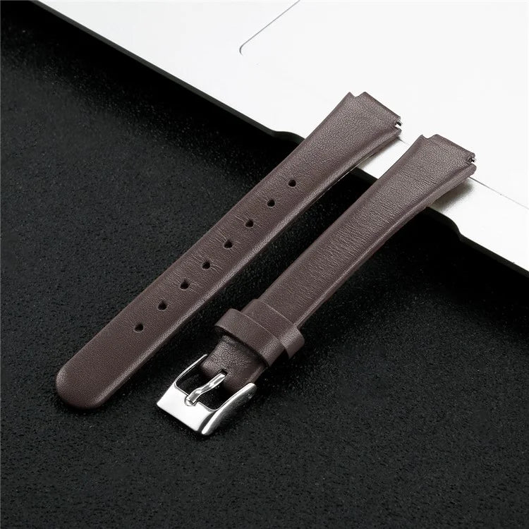 For Fitbit Inspire / Inspire HR Smart Watch Band Top-layer Cow Leather Wrist Strap