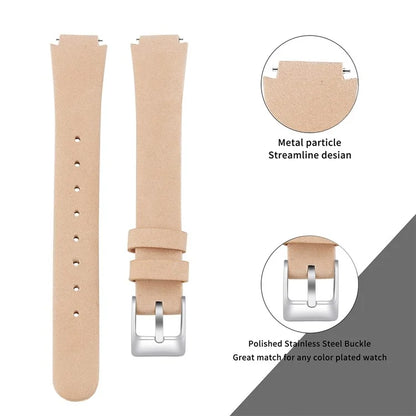 For Fitbit Inspire / Inspire HR Smart Watch Band Top-layer Cow Leather Wrist Strap