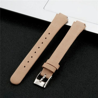 For Fitbit Inspire / Inspire HR Smart Watch Band Top-layer Cow Leather Wrist Strap
