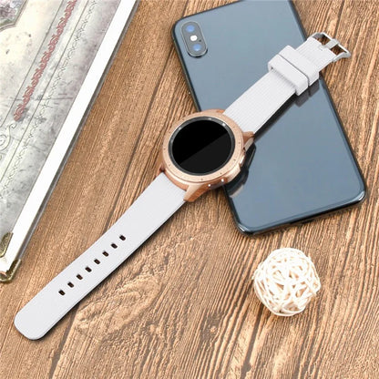 S Size 20mm Wrist Band for Samsung Galaxy Watch Active / Watch6 / Watch5 / Watch4 Silicone Strap