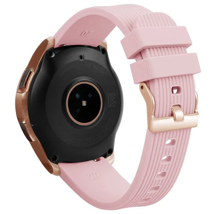 S Size 20mm Wrist Band for Samsung Galaxy Watch Active / Watch6 / Watch5 / Watch4 Silicone Strap