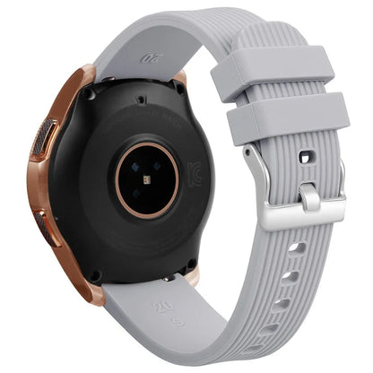 S Size 20mm Wrist Band for Samsung Galaxy Watch Active / Watch6 / Watch5 / Watch4 Silicone Strap