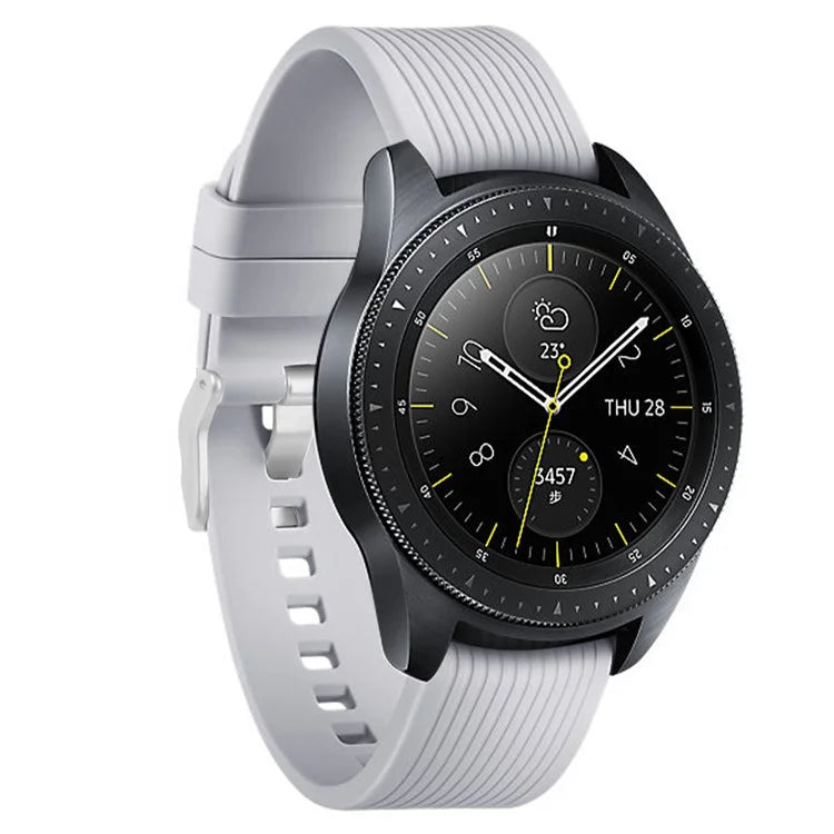 S Size 20mm Wrist Band for Samsung Galaxy Watch Active / Watch6 / Watch5 / Watch4 Silicone Strap