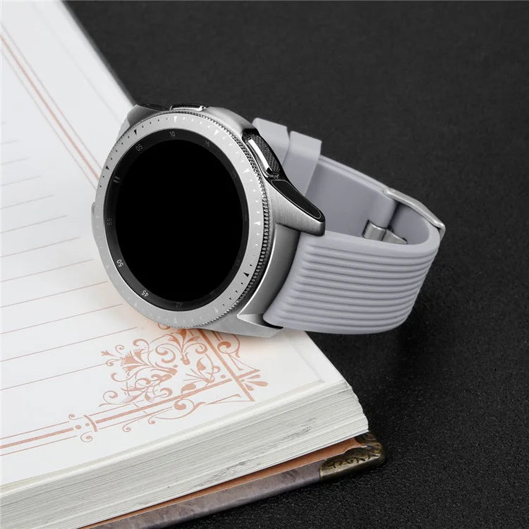 S Size 20mm Wrist Band for Samsung Galaxy Watch Active / Watch6 / Watch5 / Watch4 Silicone Strap
