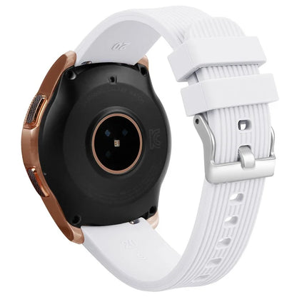 L Size 20mm Watch Band for Samsung Galaxy Watch Active / Watch6 / Watch5 / Watch4 Silicone Wrist Strap