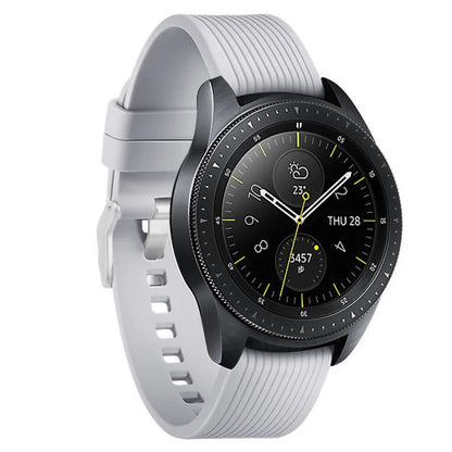 L Size 20mm Watch Band for Samsung Galaxy Watch Active / Watch6 / Watch5 / Watch4 Silicone Wrist Strap