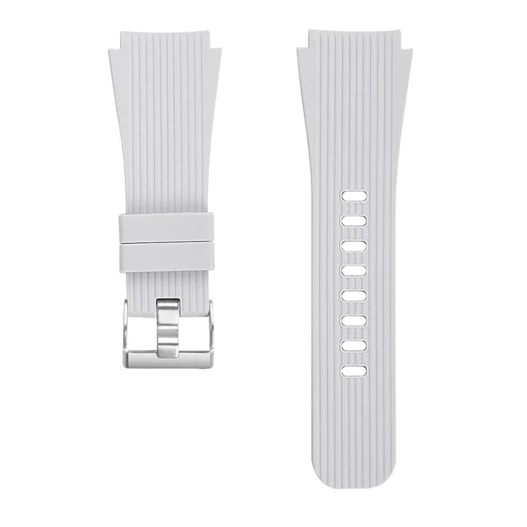 S Size 22mm Silicone Strap for Samsung Galaxy Watch Active / Galaxy Watch 46mm / Huawei Watch GT 2 Replacement Band
