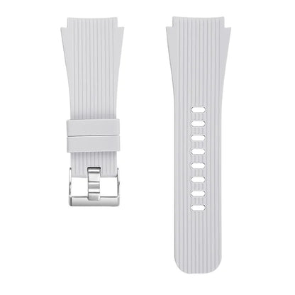 S Size 22mm Silicone Strap for Samsung Galaxy Watch Active / Galaxy Watch 46mm / Huawei Watch GT 2 Replacement Band