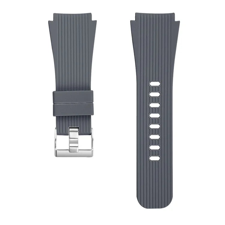 S Size 22mm Silicone Strap for Samsung Galaxy Watch Active / Galaxy Watch 46mm / Huawei Watch GT 2 Replacement Band