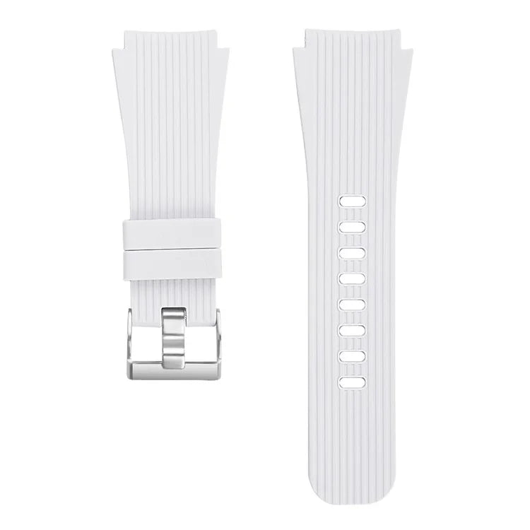 L Size 22mm Silicone Strap for Samsung Galaxy Watch Active / Galaxy Watch 46mm / Huawei Watch GT 2 Smartwatch Band
