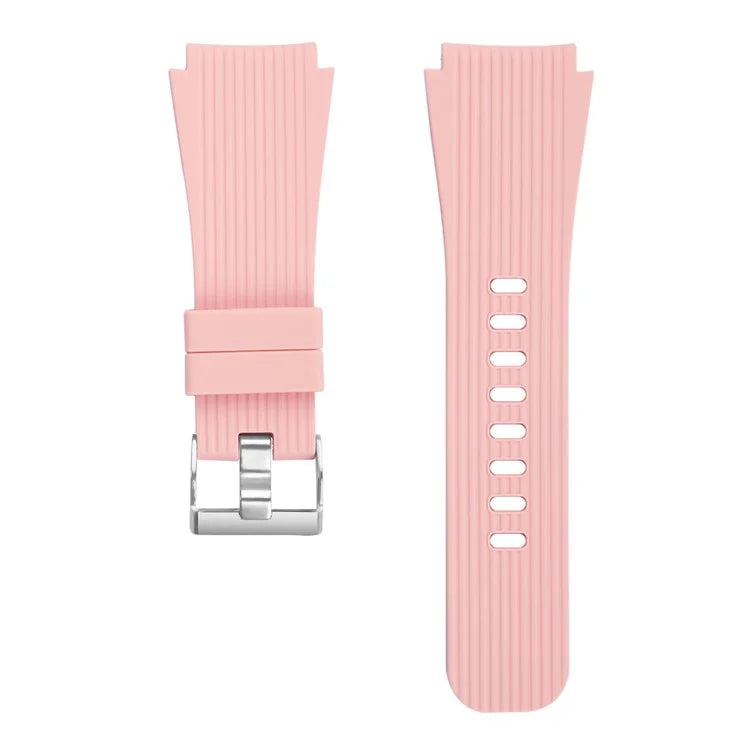 L Size 22mm Silicone Strap for Samsung Galaxy Watch Active / Galaxy Watch 46mm / Huawei Watch GT 2 Smartwatch Band