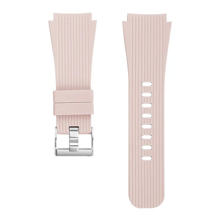 L Size 22mm Silicone Strap for Samsung Galaxy Watch Active / Galaxy Watch 46mm / Huawei Watch GT 2 Smartwatch Band