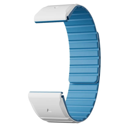For Garmin Fenix 5 / 5X / 6X / 7X Watch Strap 22mm Dual Color Silicone Smart Watch Band