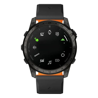 For Garmin Fenix 5 / 5X / 6X / 7X Replacement Strap 26mm Dual Color Silicone Smart Watchband