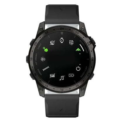 For Garmin Fenix 5 / 5X / 6X / 7X Replacement Strap 26mm Dual Color Silicone Smart Watchband
