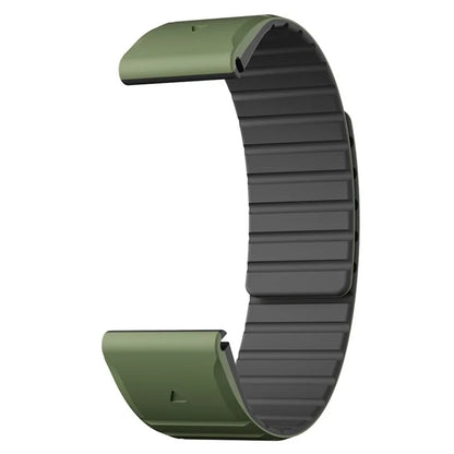 For Garmin Fenix 5 / 5X / 6X / 7X Replacement Strap 26mm Dual Color Silicone Smart Watchband