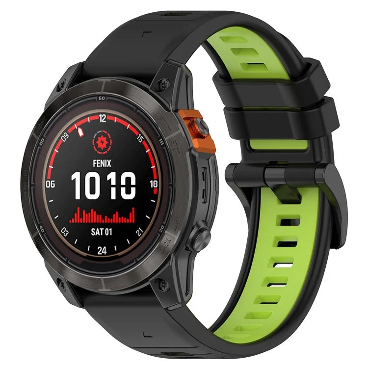 For Garmin Fenix 7 / Fenix 7 Pro Silicone Watch Band 22mm Replacement Straps