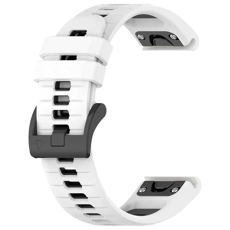 For Garmin Fenix 7X / Fenix 7X Pro Watch Band 26mm Waterproof Light Silicone Bracelet