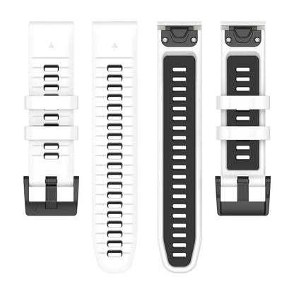 For Garmin Fenix 7X / Fenix 7X Pro Watch Band 26mm Waterproof Light Silicone Bracelet