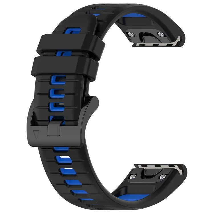 For Garmin Fenix 7X / Fenix 7X Pro Watch Band 26mm Waterproof Light Silicone Bracelet