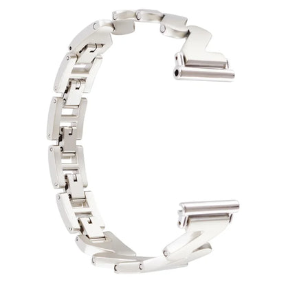 For Samsung Galaxy Watch6 40mm 44mm / Garmin Venu Watch Band 20mm Wave Zinc Alloy Strap