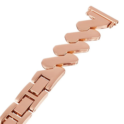 For Samsung Galaxy Watch3 45mm / Garmin Venu 3 Wristband 22mm Watch Strap Zinc Alloy