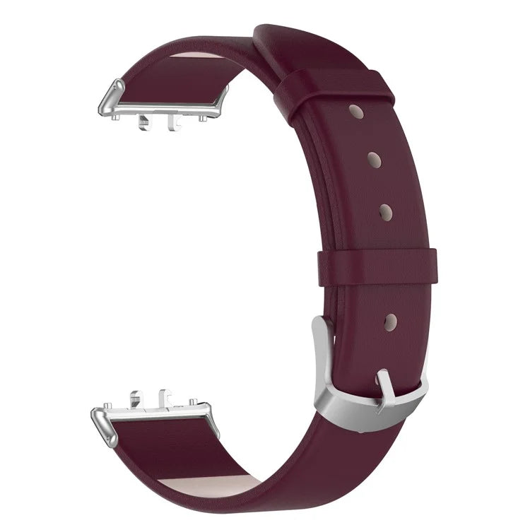 For Samsung Galaxy Fit3 SM-R390 Replacement Wrist Band Adjustable Leather Watch Strap