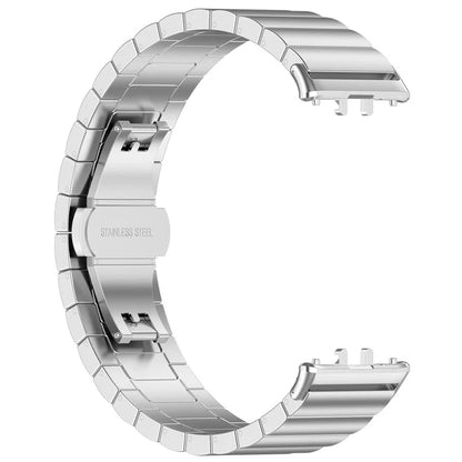 For Samsung Galaxy Fit3 SM-R390 Stainless Steel Strap Butterfly Buckle Replacement Band