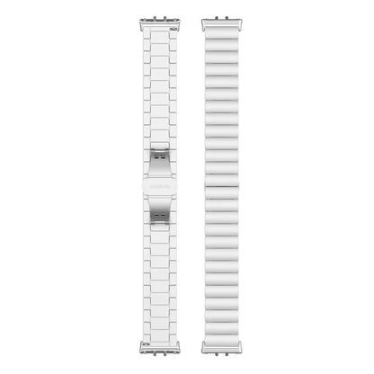 For Samsung Galaxy Fit3 SM-R390 Stainless Steel Strap Butterfly Buckle Replacement Band
