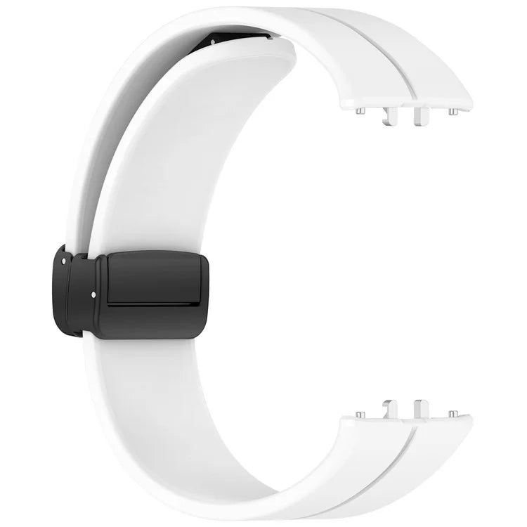 For Samsung Galaxy Fit3 Silicone Watch Band Folding Buckle Sport Replacement Straps