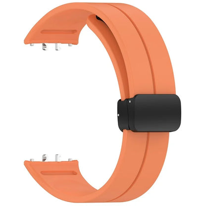 For Samsung Galaxy Fit3 Silicone Watch Band Folding Buckle Sport Replacement Straps