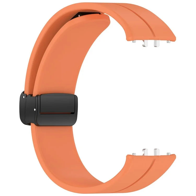 For Samsung Galaxy Fit3 Silicone Watch Band Folding Buckle Sport Replacement Straps