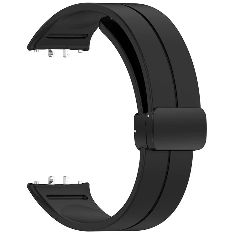 For Samsung Galaxy Fit3 Silicone Watch Band Folding Buckle Sport Replacement Straps