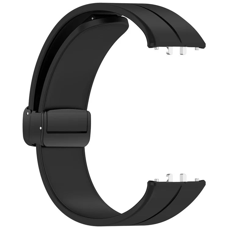 For Samsung Galaxy Fit3 Silicone Watch Band Folding Buckle Sport Replacement Straps