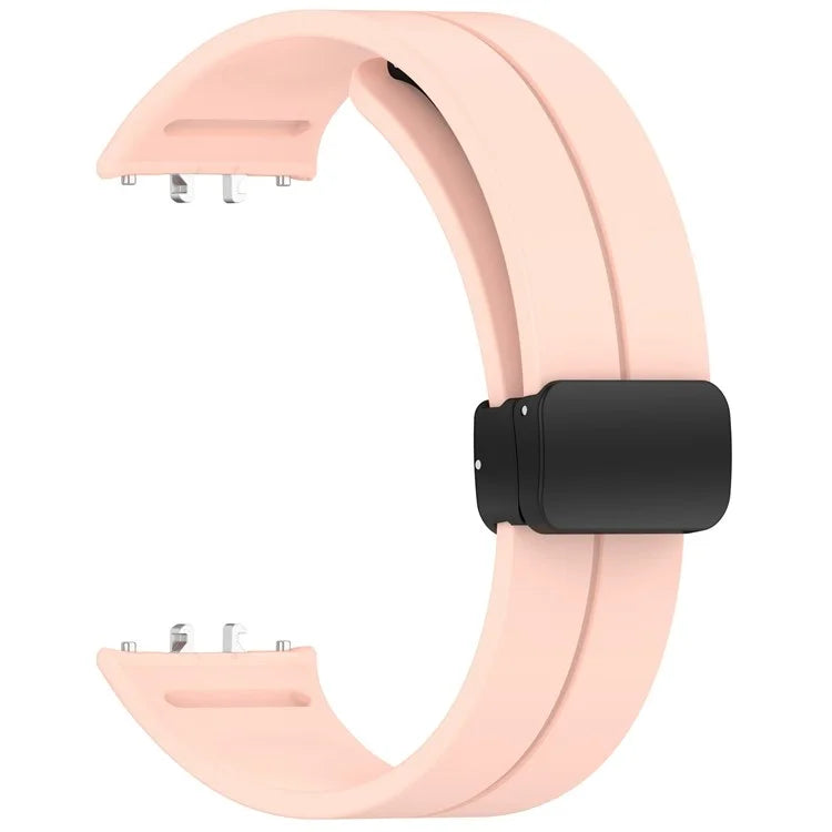 For Samsung Galaxy Fit3 Silicone Watch Band Folding Buckle Sport Replacement Straps