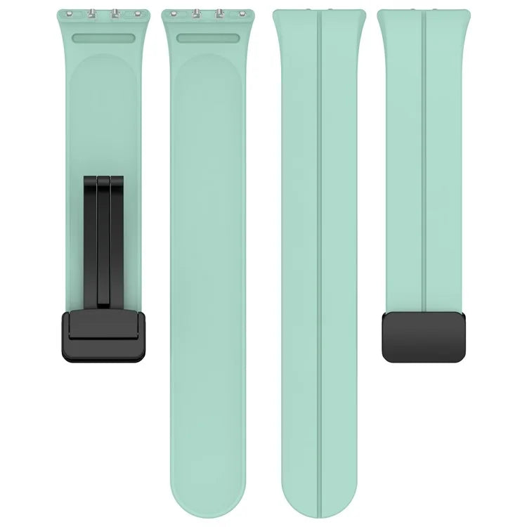 For Samsung Galaxy Fit3 Silicone Watch Band Folding Buckle Sport Replacement Straps