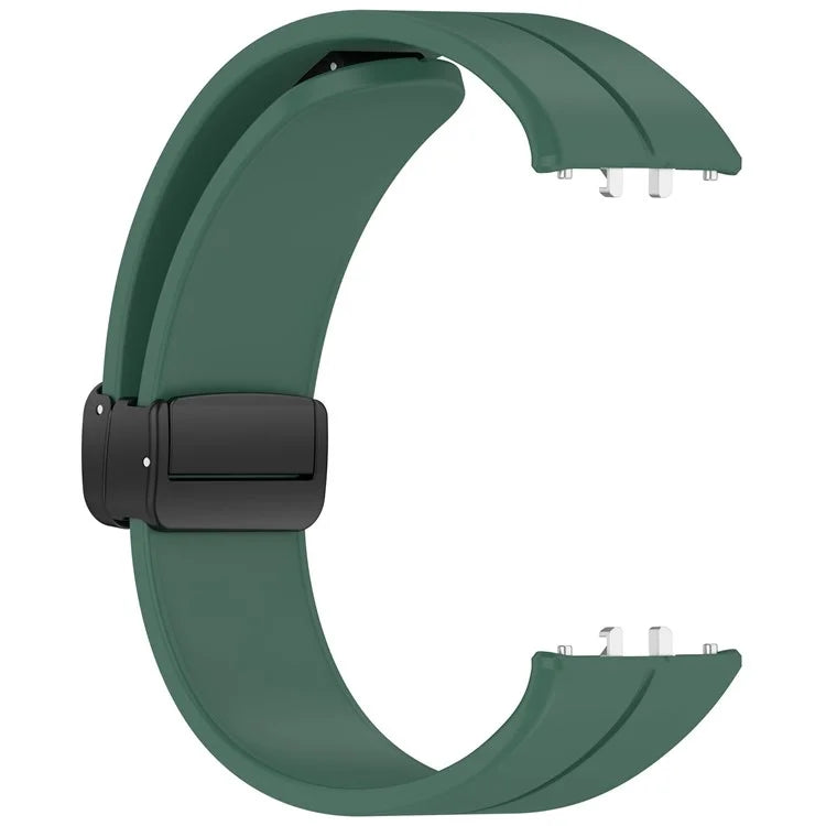For Samsung Galaxy Fit3 Silicone Watch Band Folding Buckle Sport Replacement Straps