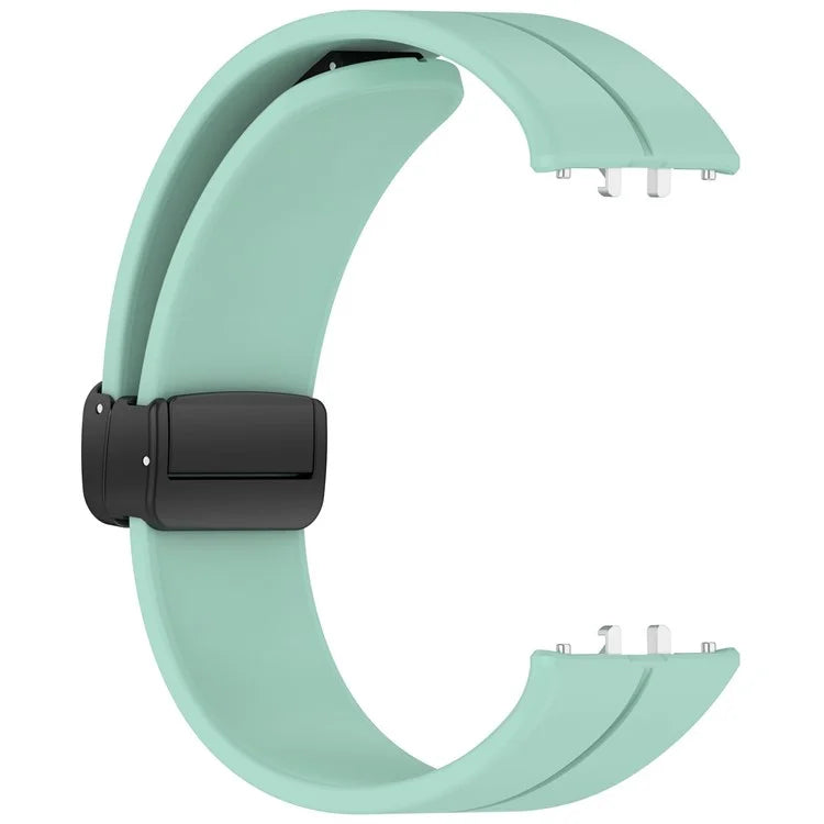 For Samsung Galaxy Fit3 Silicone Watch Band Folding Buckle Sport Replacement Straps