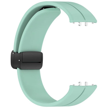 For Samsung Galaxy Fit3 Silicone Watch Band Folding Buckle Sport Replacement Straps
