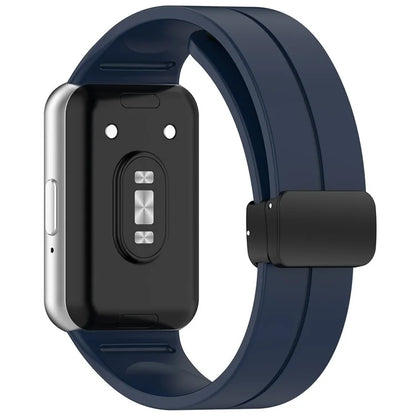 For Samsung Galaxy Fit3 Silicone Watch Band Folding Buckle Sport Replacement Straps