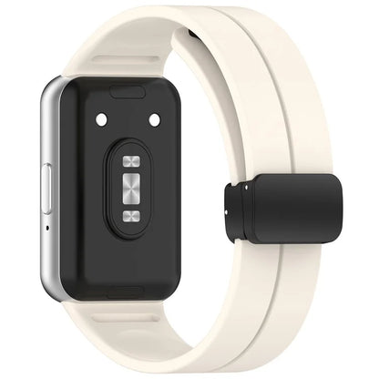 For Samsung Galaxy Fit3 Silicone Watch Band Folding Buckle Sport Replacement Straps